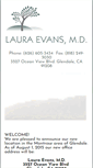 Mobile Screenshot of lauraevansmd.com